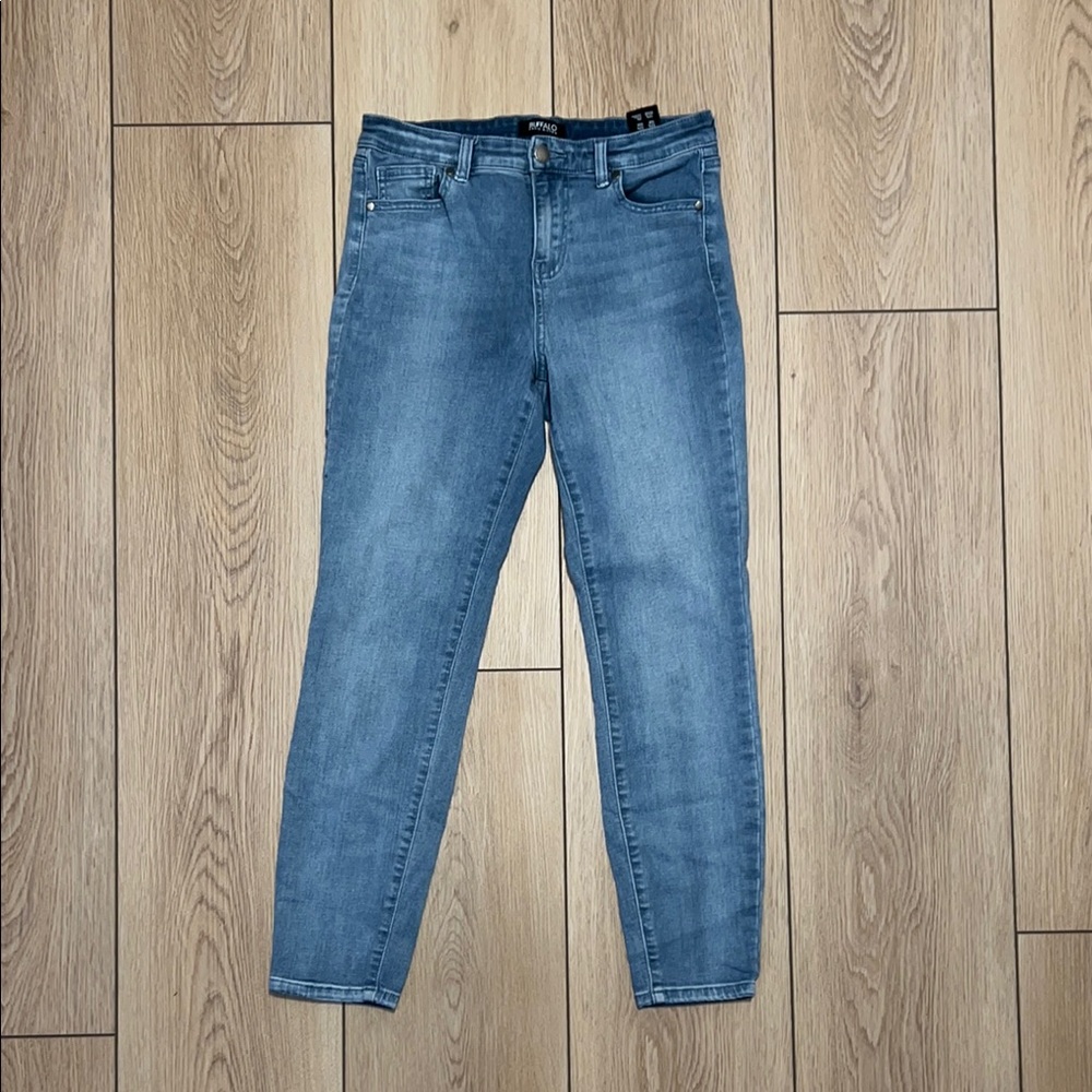 Buffalo David Bitton Blue Skinny Jeans Sleek Fit
